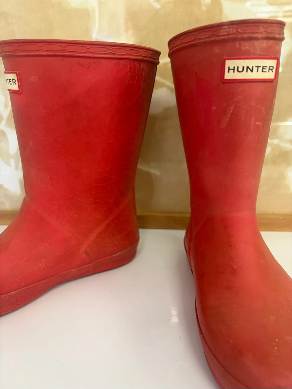 Hunter Boots - toddler hot pink size 12 US